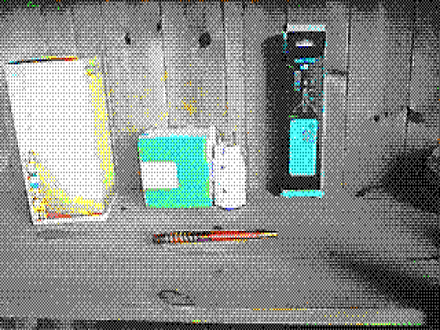 Test-photo Bayer-dithered to EGA colors