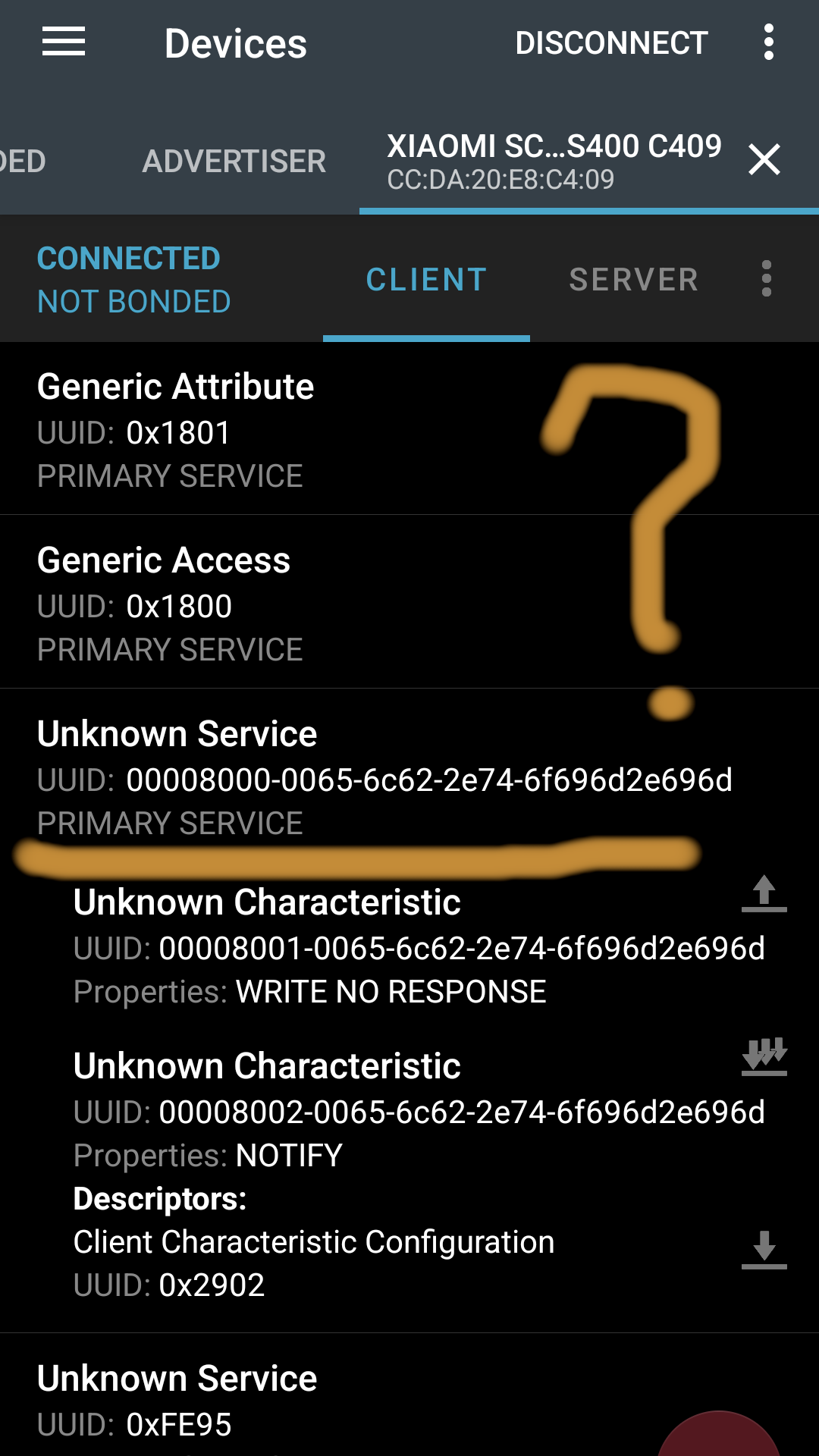 Generic ATTribute Profile GATT