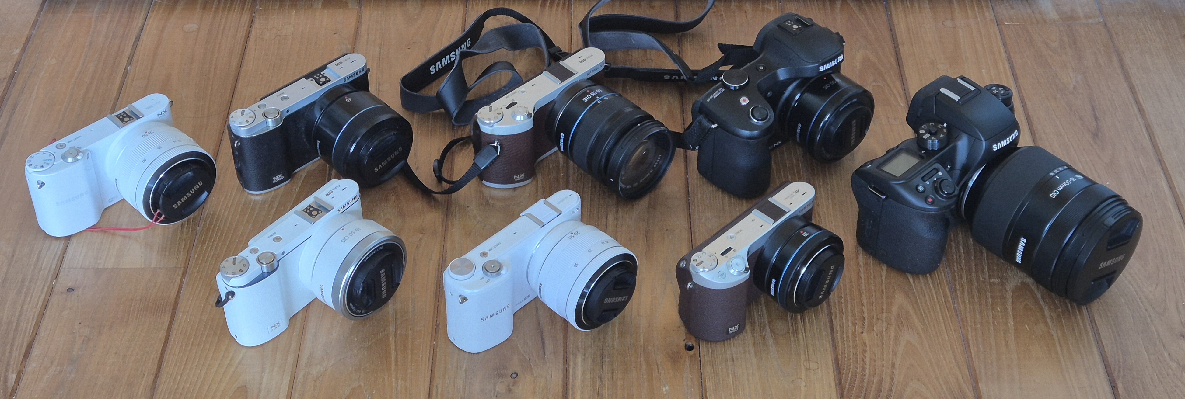 Samsung NX cameras with WiFi